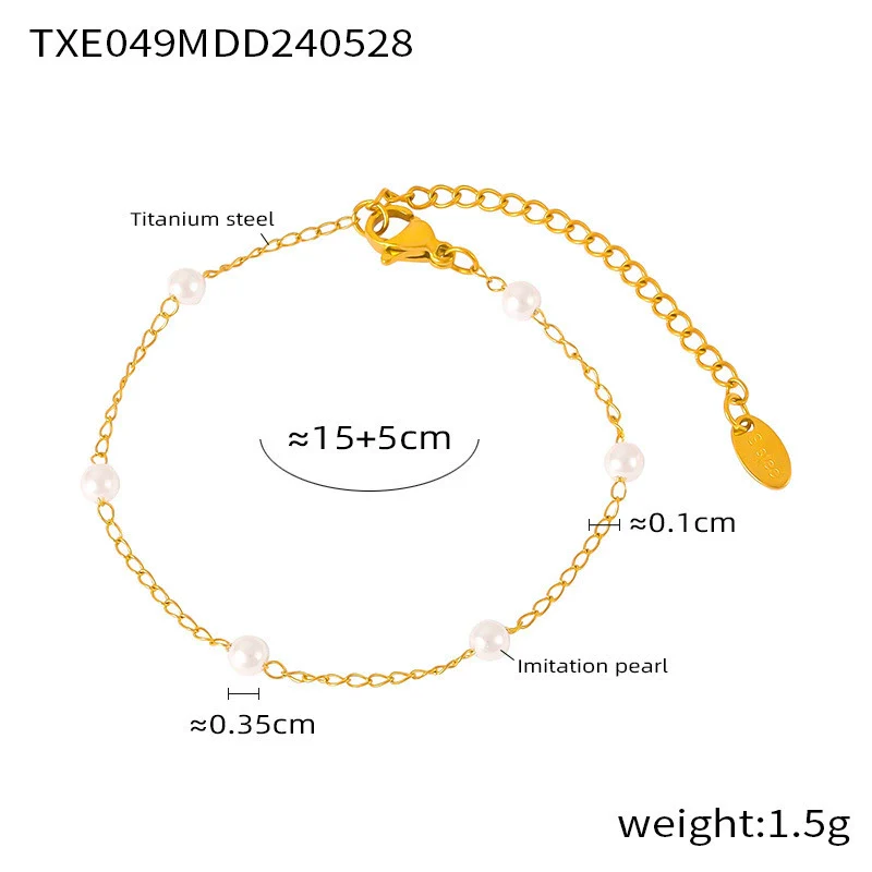 Women's Elegant Round Titanium Steel Electroplated Ochain Necklace Jewelry - Image 6