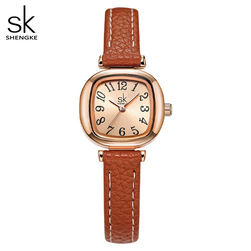 Women's Fashion Exquisite Waterproof Alloy Pu Belt Oval Dial Quartz Watch - Image 3