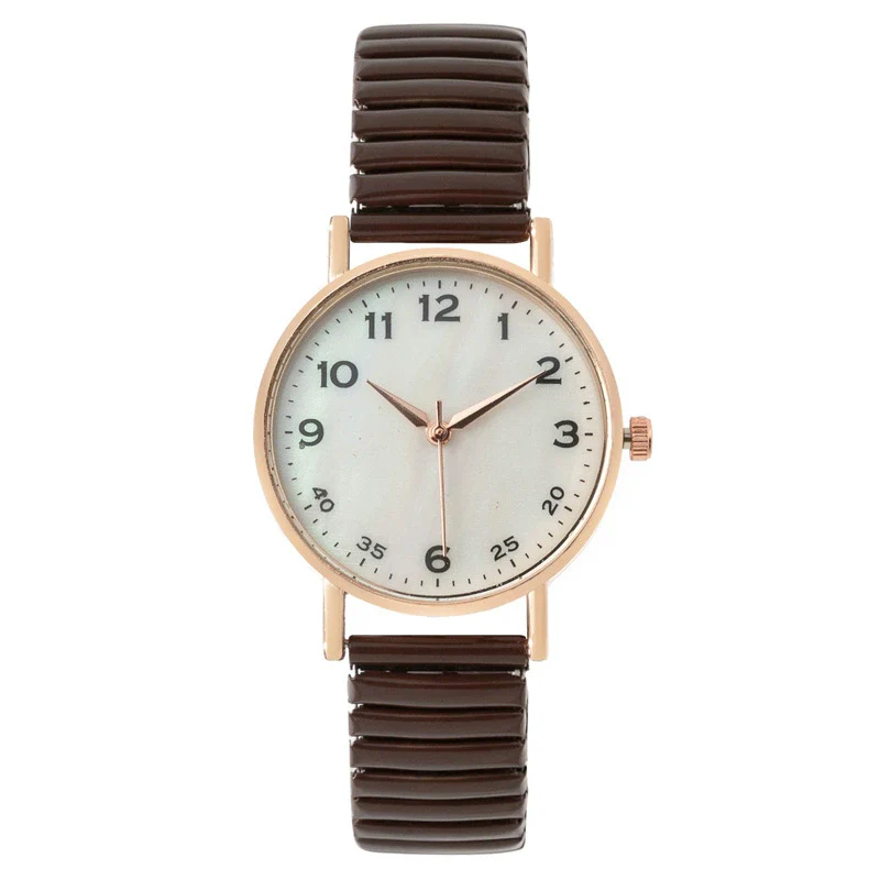 Women's Fashion Quartz Watch Alloy Case Metal Strap Round Dial - Image 10