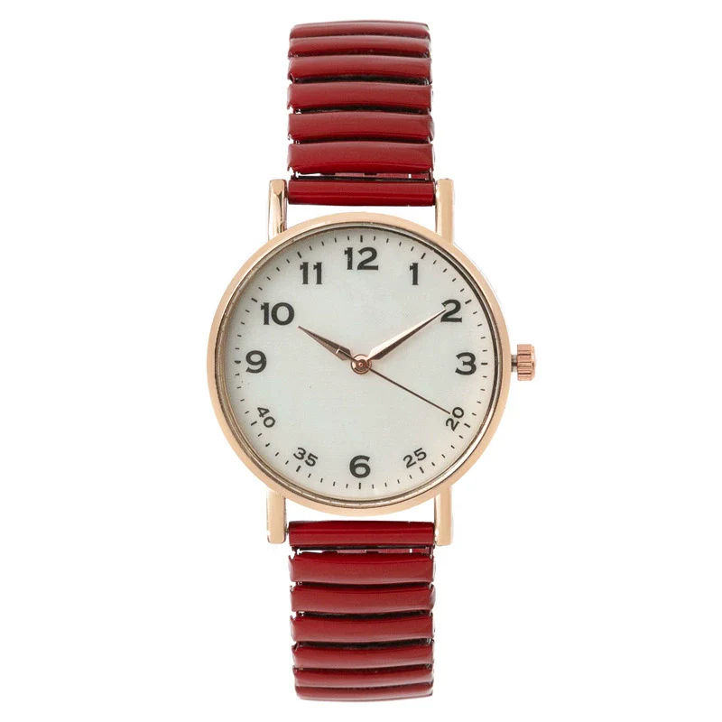 Women's Fashion Quartz Watch Alloy Case Metal Strap Round Dial - Image 7