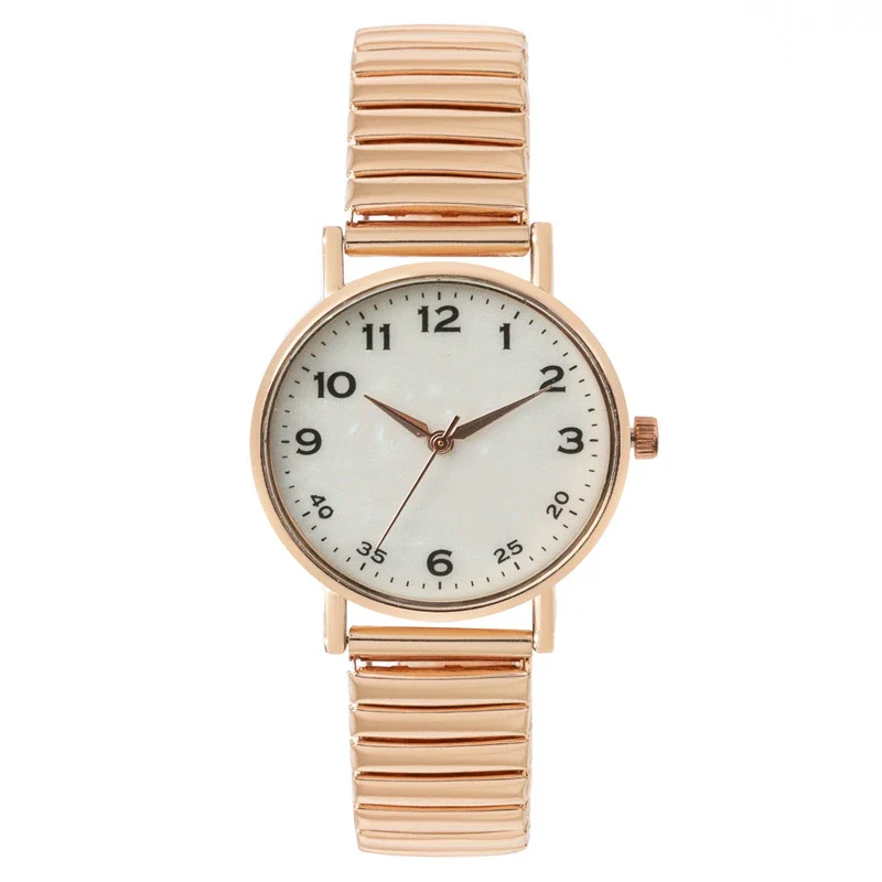 Women's Fashion Quartz Watch Alloy Case Metal Strap Round Dial - Image 9