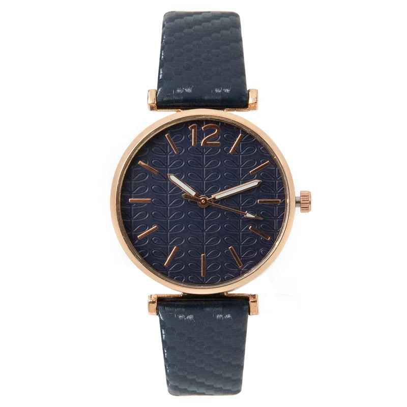 Women's Fashion Quartz Watch With Alloy Case Imitation Leather Strap And Round Dial - Image 11
