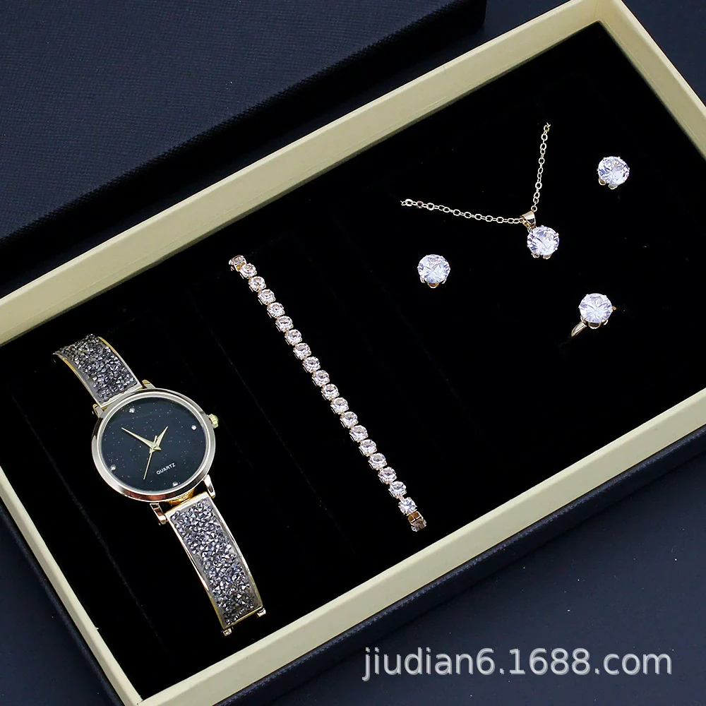 Women's Fashion Quartz Watch With Alloy Case Imitation Leather Strap And Stainless Steel Clasp Round Dial - Image 15