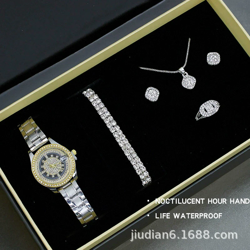 Women's Fashion Quartz Watch With Alloy Case Imitation Leather Strap And Stainless Steel Clasp Round Dial - Image 20