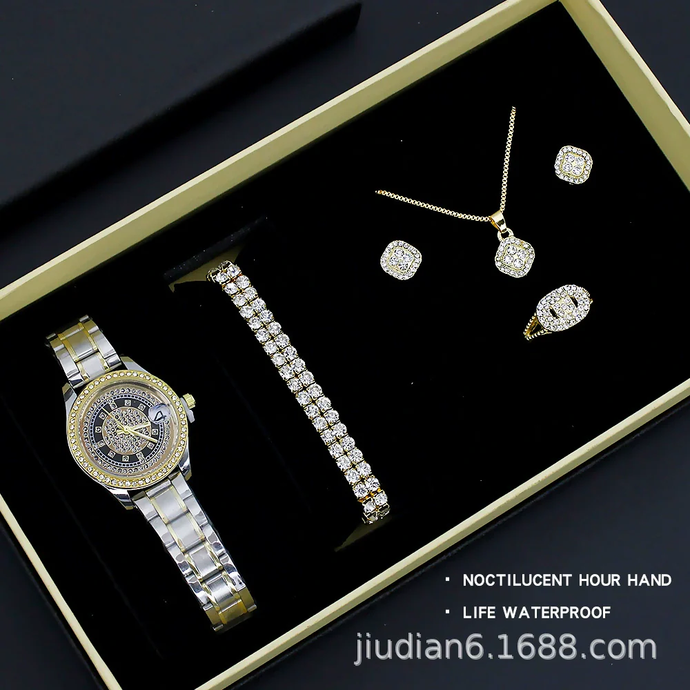 Women's Fashion Quartz Watch With Alloy Case Imitation Leather Strap And Stainless Steel Clasp Round Dial - Image 24