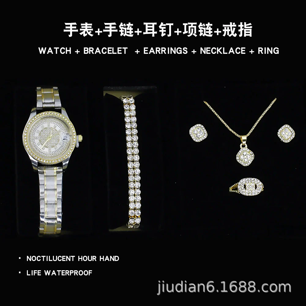 Women's Fashion Quartz Watch With Alloy Case Imitation Leather Strap And Stainless Steel Clasp Round Dial - Image 33