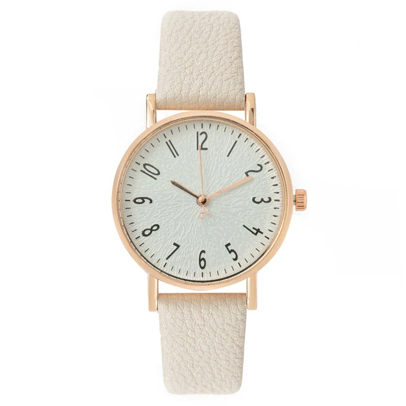 Women's Fashion Quartz Watch With Round Dial Stainless Steel Strap Alloy Case - Image 8