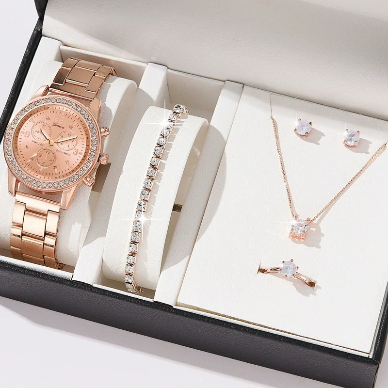 Women's Fashion Watch Alloy Stainless Steel Round Dial - Image 6
