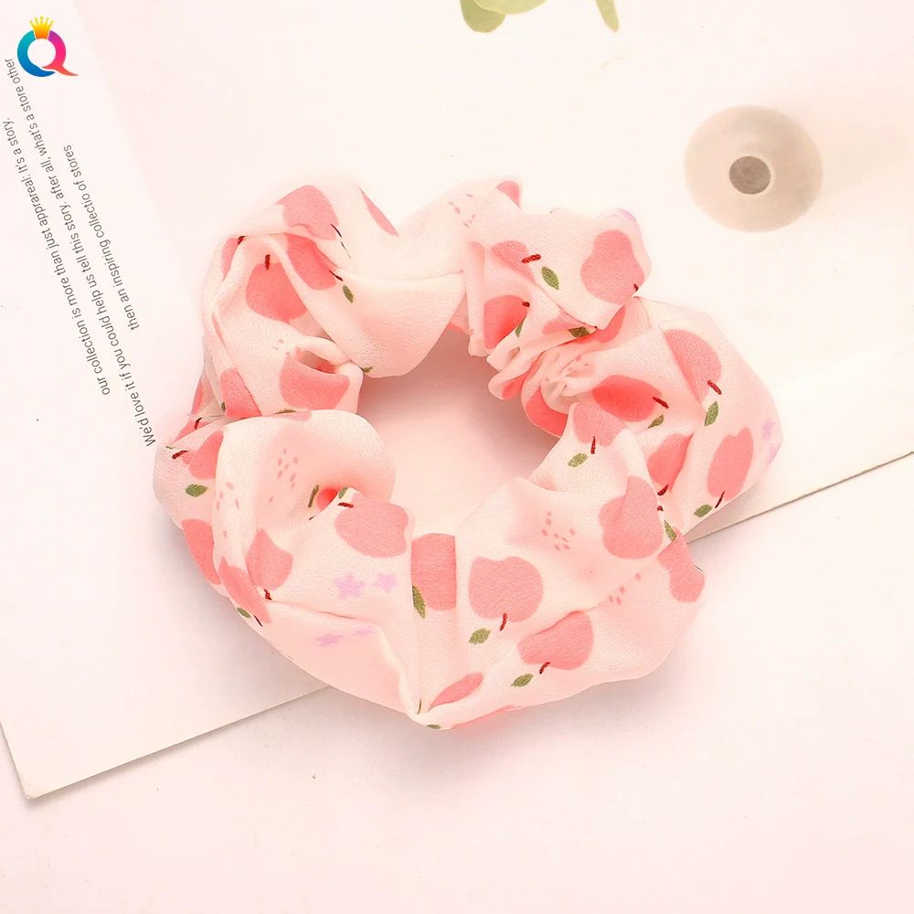Women's Fresh Fruit Fabric Handmade Hair Ring Headwear - Image 7