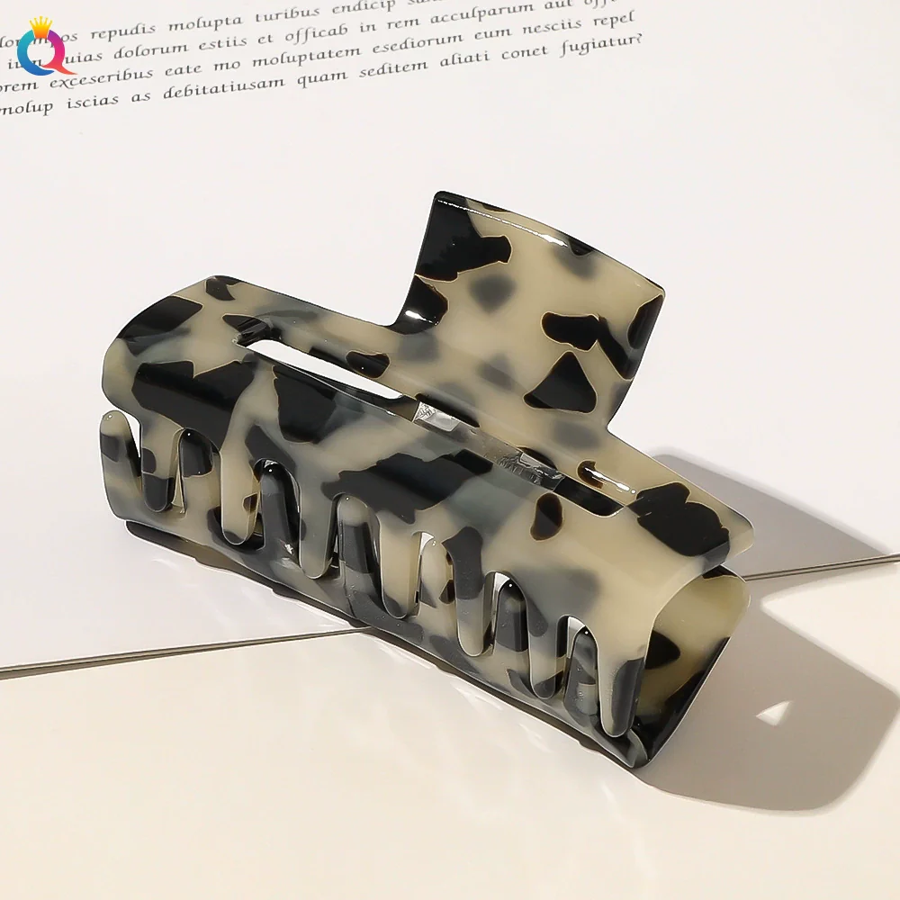 Women's Handmade Acetic Acid Plate Shark Clip Hair Jewelry - Image 5