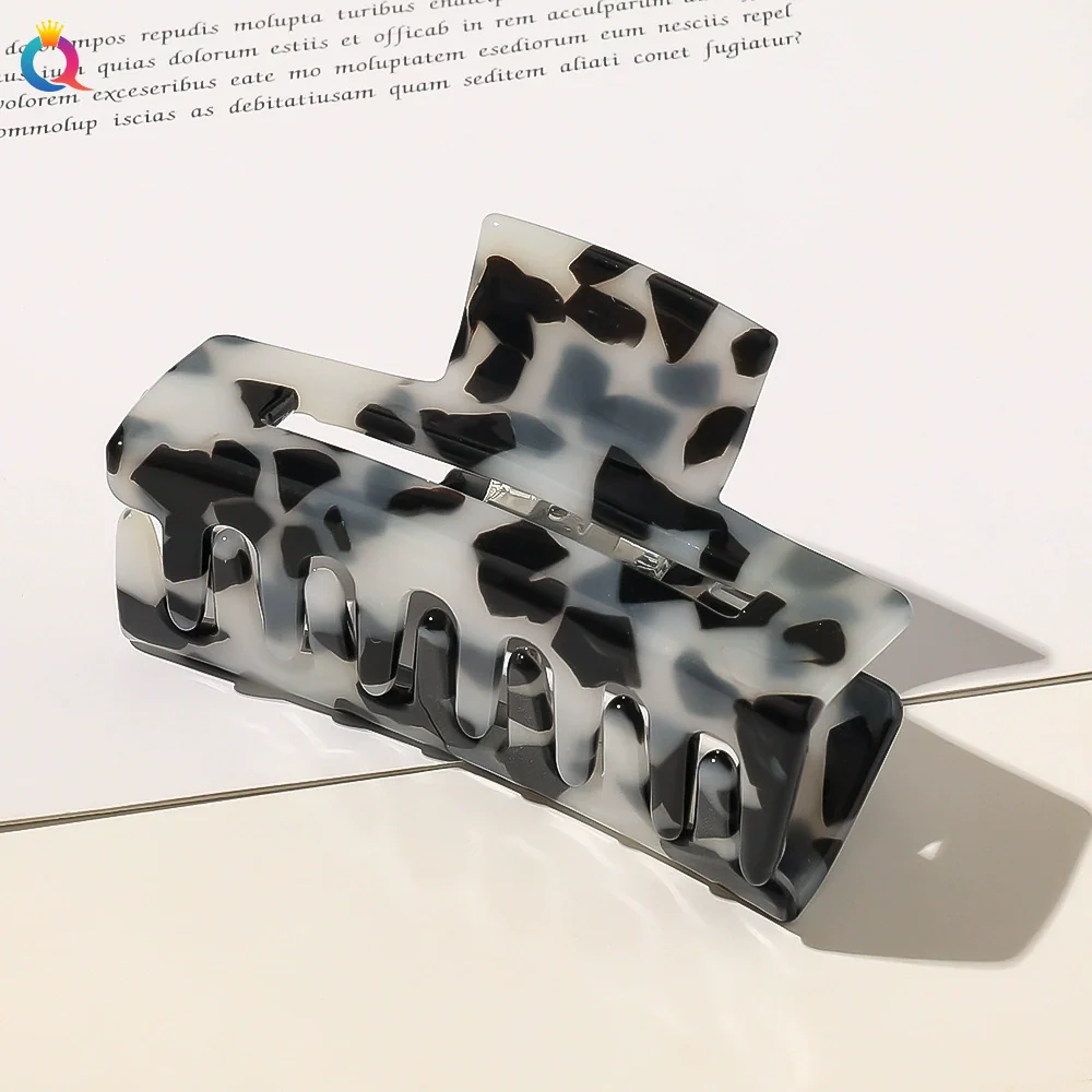 Women's Handmade Acetic Acid Plate Shark Clip Hair Jewelry - Image 6