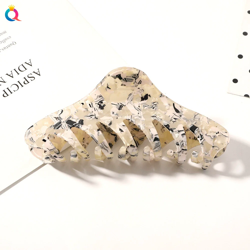 Women's Handmade Acetic Acid Shark Hair Clip Mixed Color Headwear - Image 7
