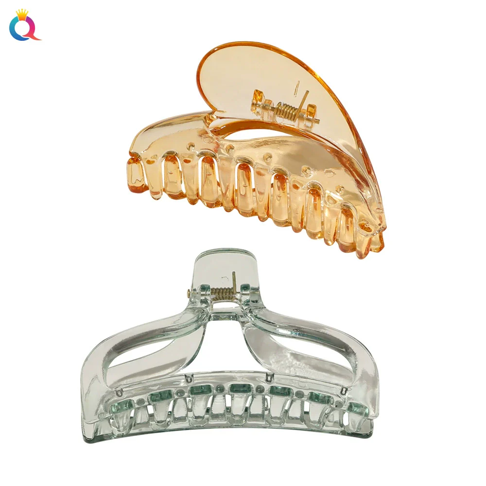 Women's Handmade Acrylic Duckbill Hair Grab Clip - Image 4