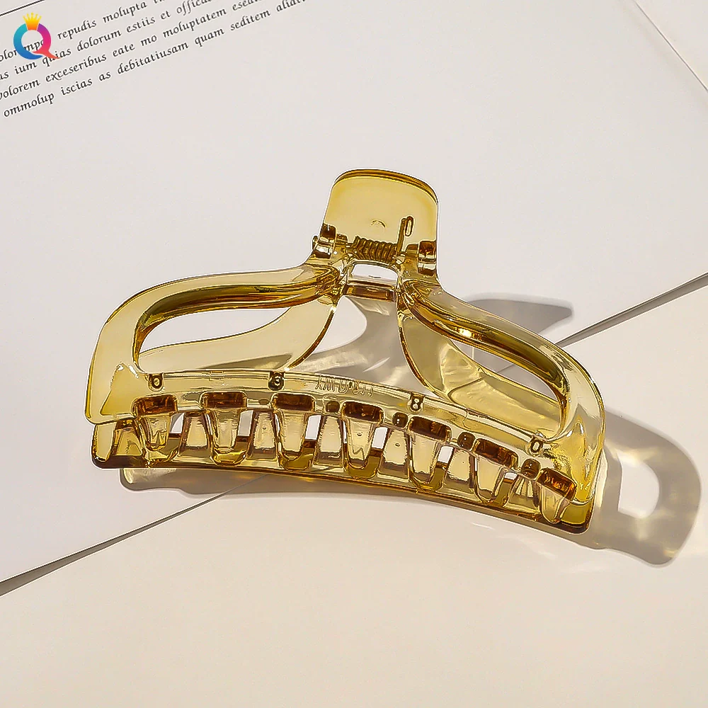 Women's Handmade Acrylic Duckbill Hair Grab Clip - Image 6