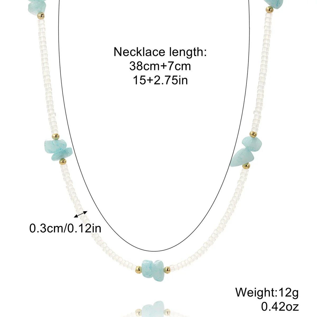 Women's Handmade Beaded Necklace With Artificial Crystal And Alloy Geometric Insects Star Pattern Electroplated - Image 16