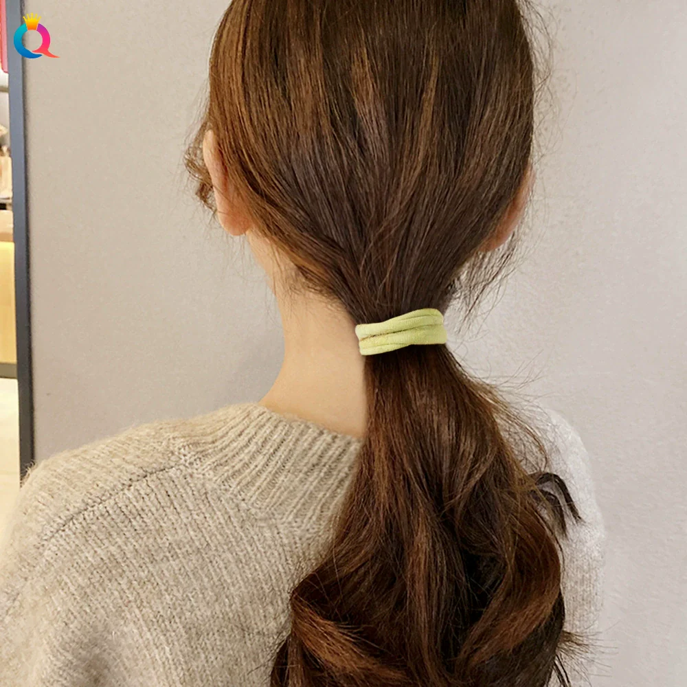 Women's Handmade Cloth Hair Ring And Hair Rope Hair Accessories - Image 2