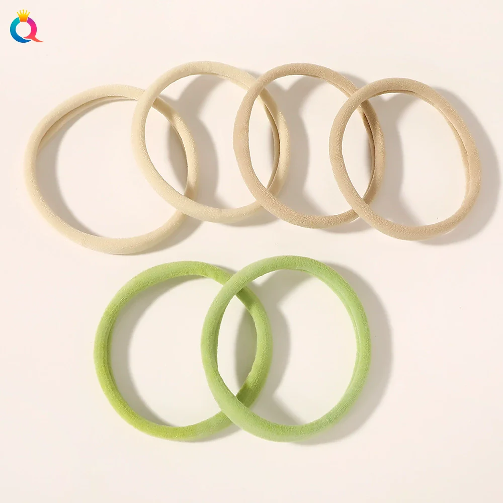 Women's Handmade Cloth Hair Ring And Hair Rope Hair Accessories - Image 3