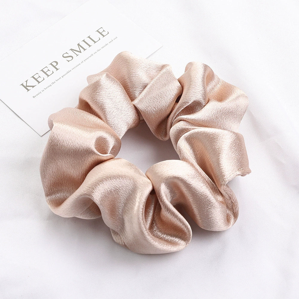 Women's Handmade Cloth Large Intestine Hair Ring Hair Accessories - Image 11