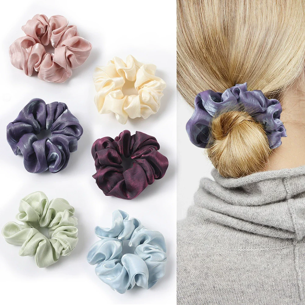 Women's Handmade Cloth Large Intestine Hair Ring Hair Accessories - Image 2