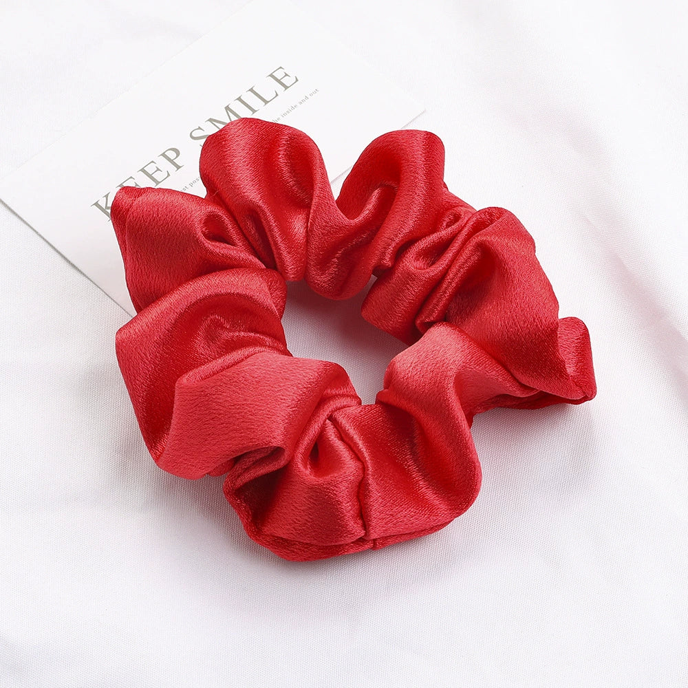 Women's Handmade Cloth Large Intestine Hair Ring Hair Accessories - Image 20