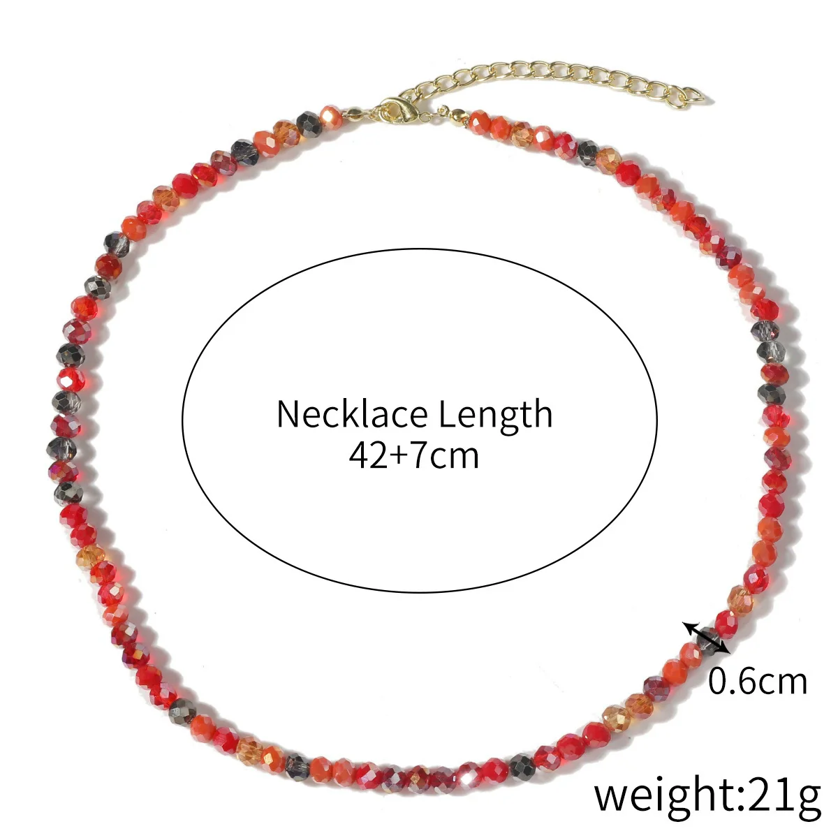Women's Handmade Crystal And Pearl Beaded Clavicle Chain Necklace With Flower And Geometric Rhombus Pattern - Image 9
