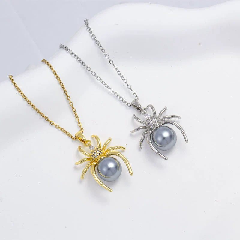 Women's Jewelry Copper Necklace With Animal Zodiac Mixed Gemstone Setting Electroplated Pendant - Image 4