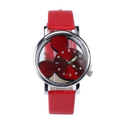 Women's Leisure Quartz Watch With Round Dial Alloy Case Imitation Leather Strap And Stainless Steel Buckle - Image 5