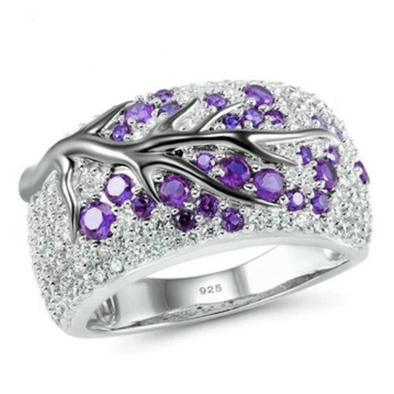 Women's Metal Ring With Geometric Pattern And Electroplating Treatment - Image 5
