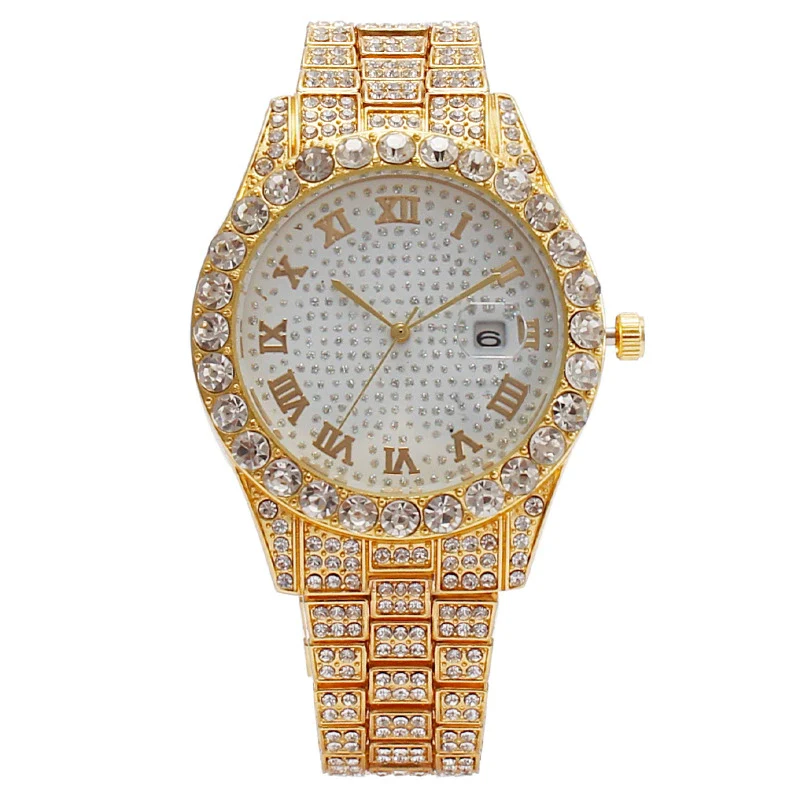 Women's Metal Watch With Roman Pattern And Fashion Style - Image 8