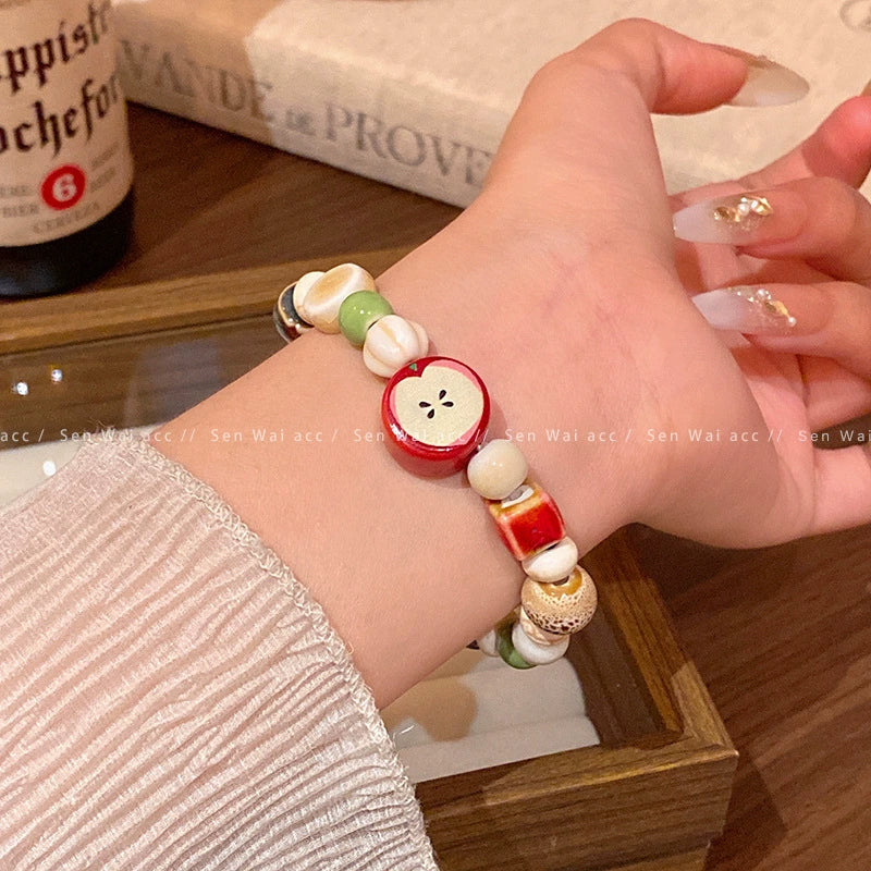 Women's Pearl Geometric Insectinspired Electroplated Hand Jewelry Bracelet - Image 37