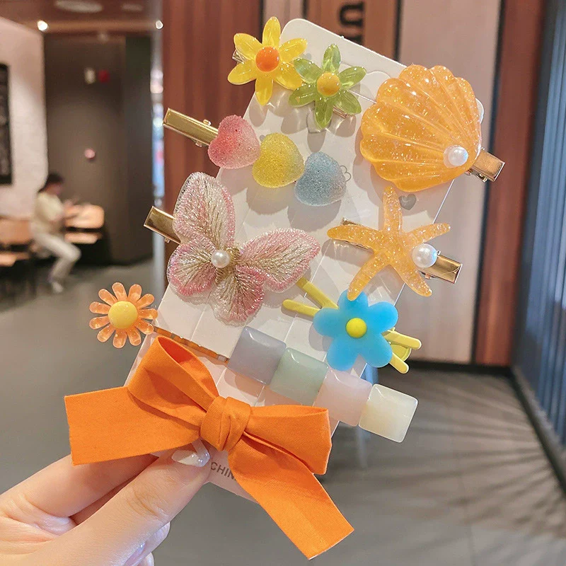 Women's Plush Cloth Handmade Fashion Ol Style Side Clip Hairpin - Image 34