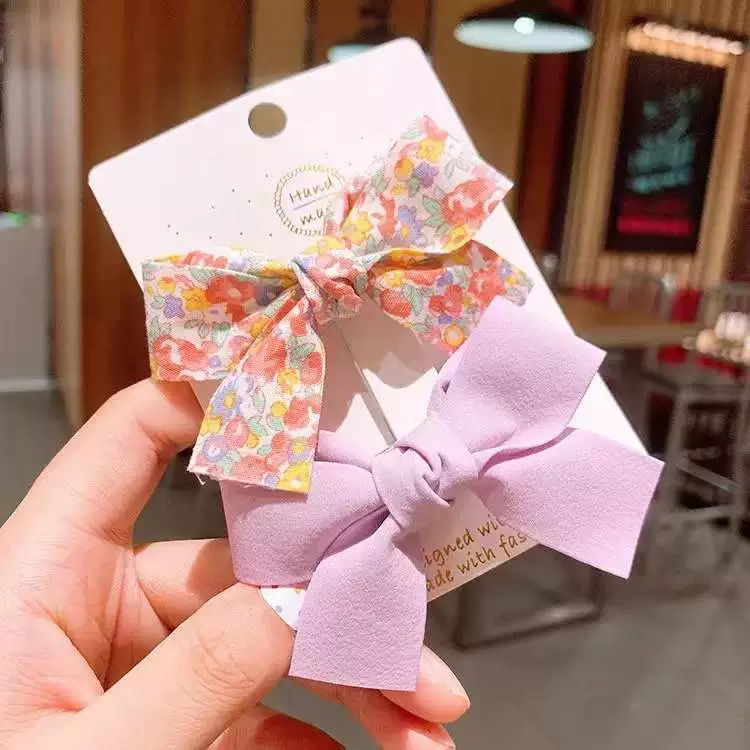 Women's Plush Cloth Handmade Fashion Ol Style Side Clip Hairpin - Image 44