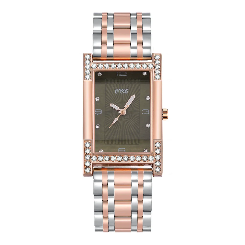 Women's Quartz Steel Band Watch Alloy Case Ordinary Glass Mirror - Image 10