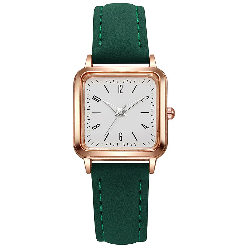 Women's Quartz Watch Alloy Imitation Leather Rectangle Leisure Style - Image 4