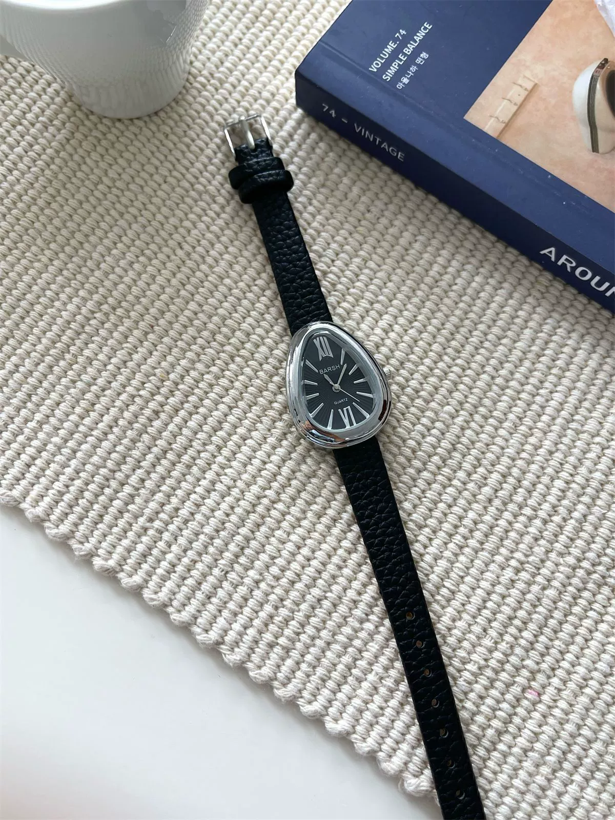 Women's Specialshaped Snakehead Watch Alloy Material Retro Simple Design - Image 6