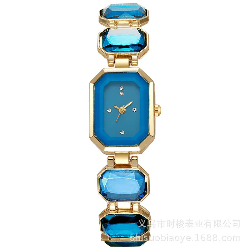Women's Square Alloy Quartz Watch Light Luxury Niche Elegant Fashion Style - Image 7