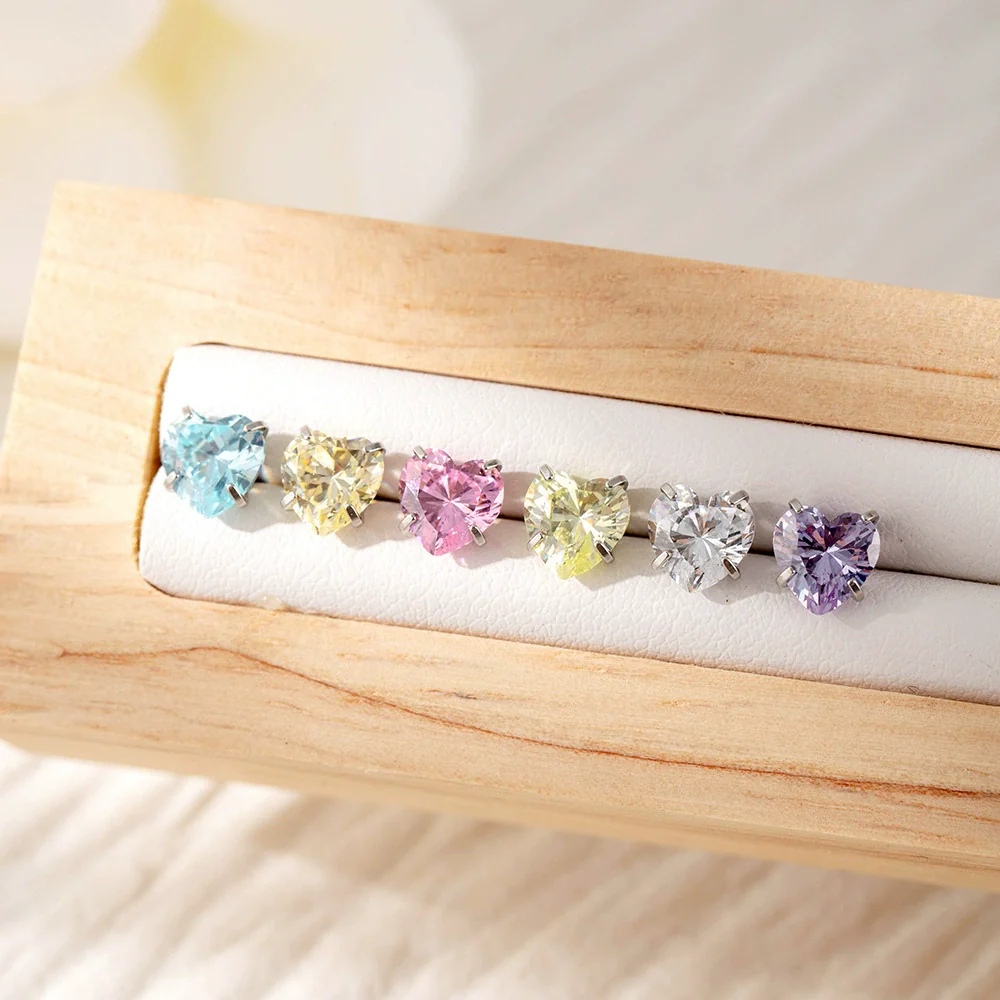 Women's Sweet Geometric Zircon Metal Ear Nail - Image 2