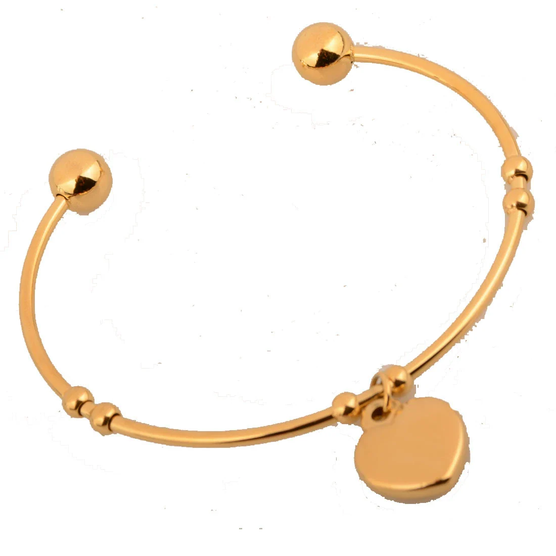 Women's Titanium Steel And Leather Cord Heart Shape Pendant Bracelet With Geometric Pattern And Electroplating - Image 8