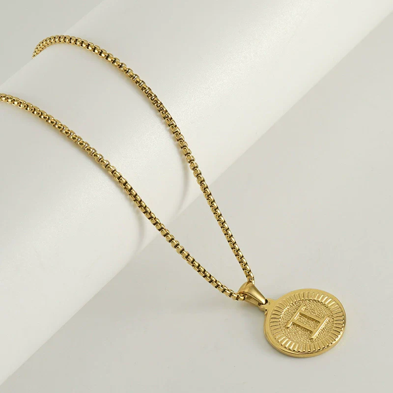 Women's 316L Stainless Steel And 316L Stainless Steel Constellation Necklace With Electroplating And Square Pearl Chain - Image 12