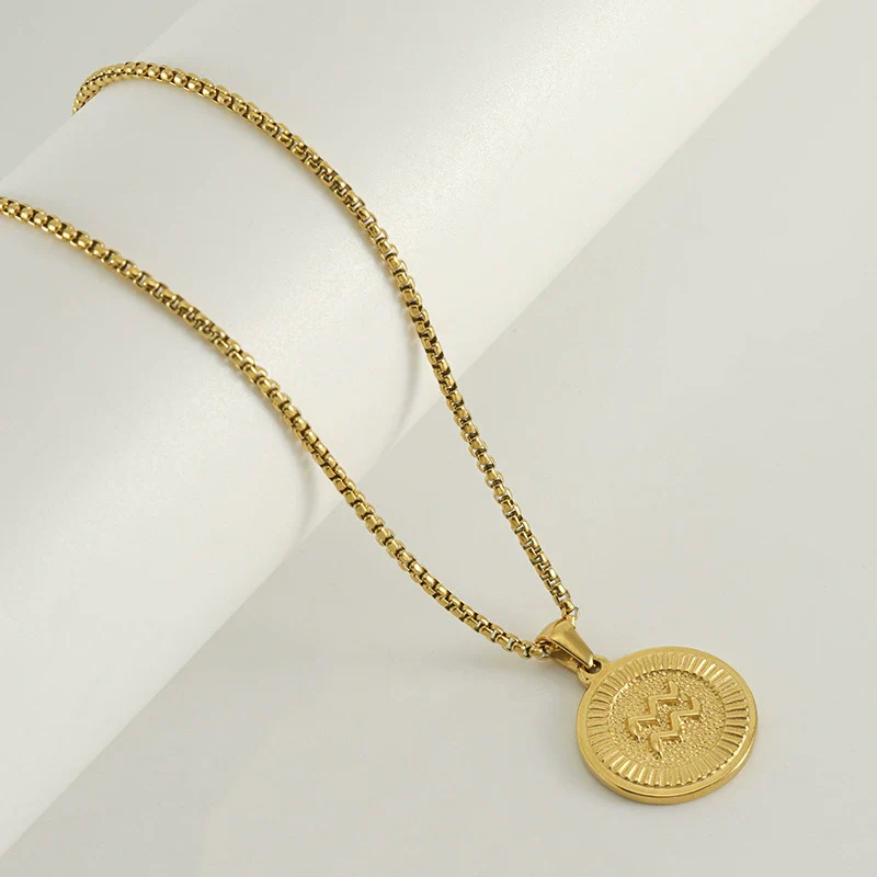 Women's 316L Stainless Steel And 316L Stainless Steel Constellation Necklace With Electroplating And Square Pearl Chain - Image 14
