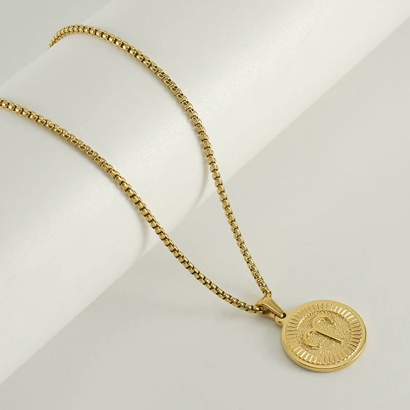 Women's 316L Stainless Steel And 316L Stainless Steel Constellation Necklace With Electroplating And Square Pearl Chain - Image 6