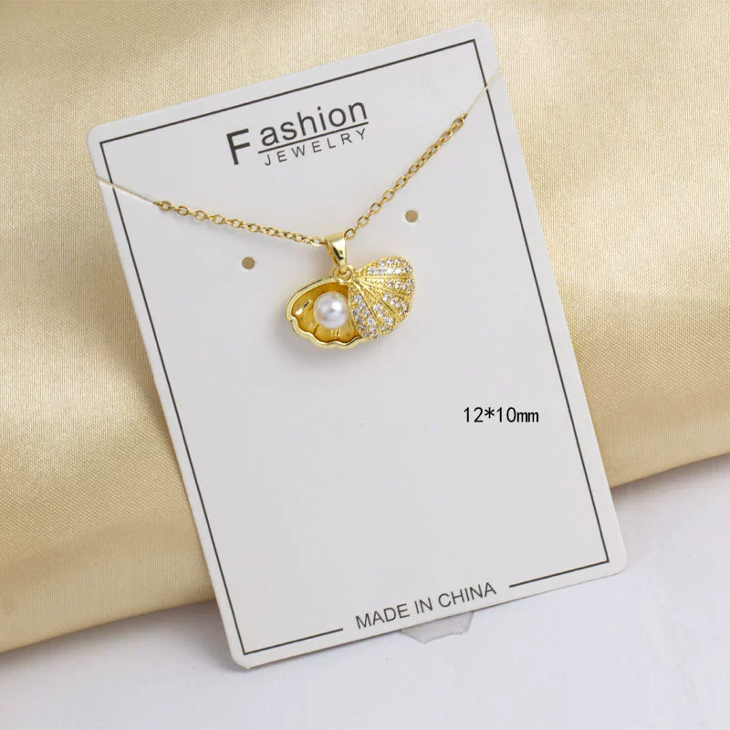 Women's Titanium Steel Jewelry With Animal Zodiac Pattern O Word Chain And Mixed Gemstone Pendant Electroplated - Image 6