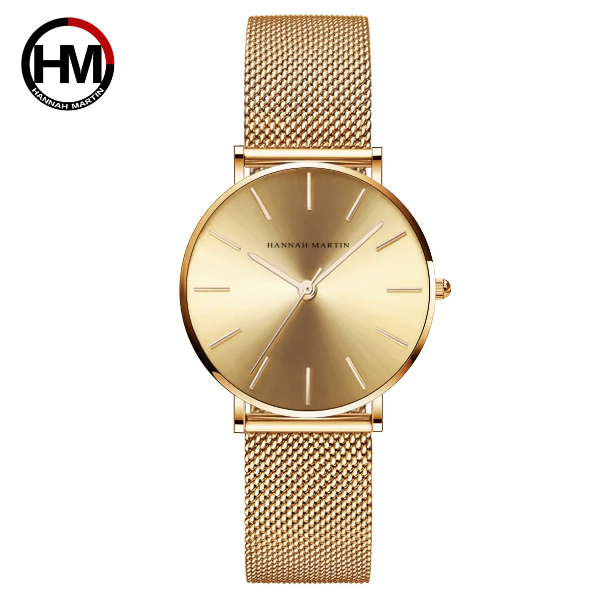 Women's Watch Alloy Case Stainless Steel Band Round Dial Leisure Style - Image 2