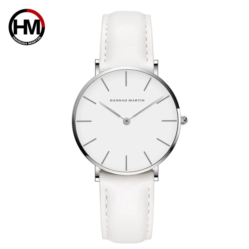 Women's Watch Alloy Case Stainless Steel Clasp Pu Strap Round Dial Simple Fashion Waterproof - Image 14